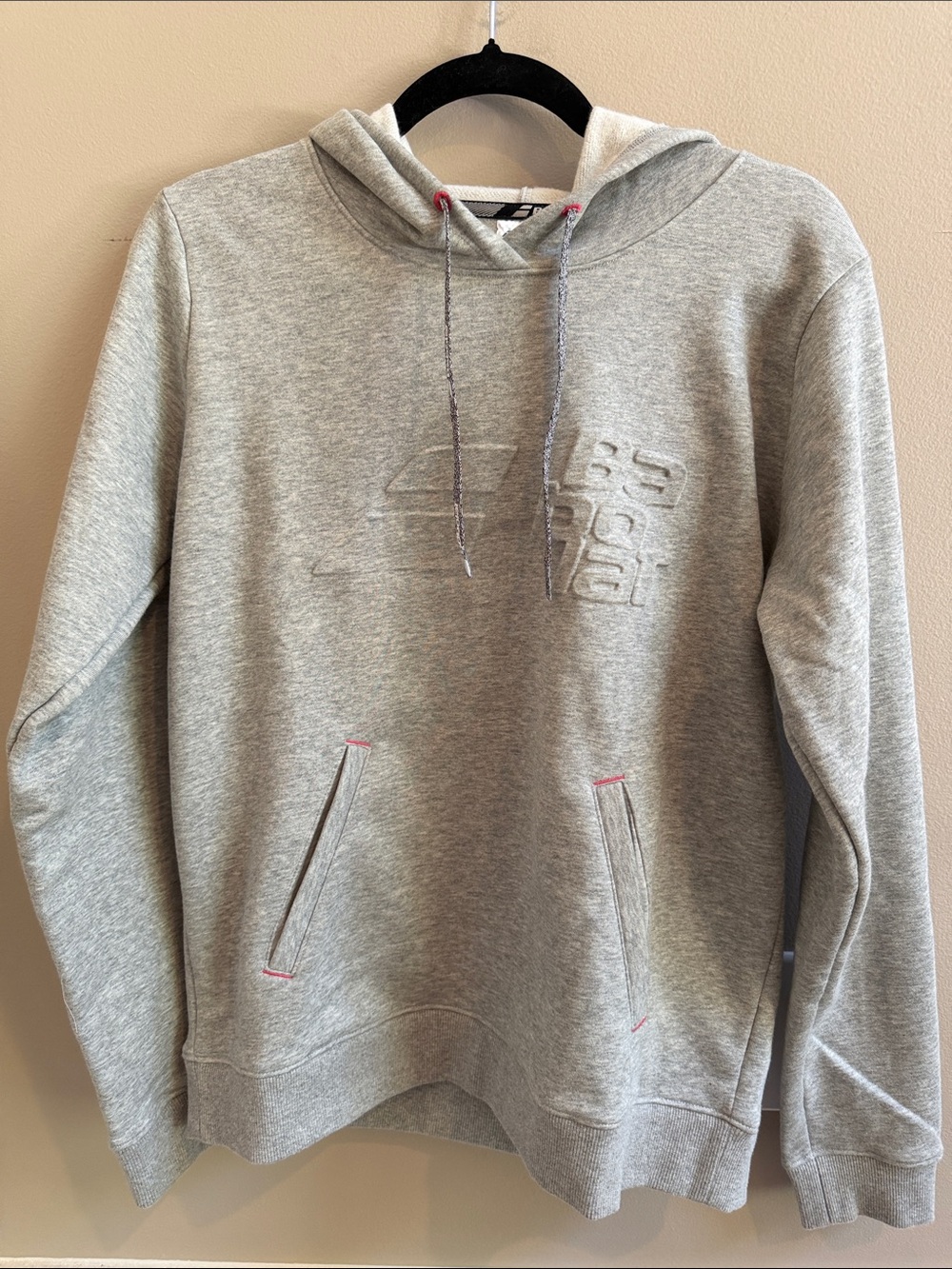 Babolat Women’s Exercise Hoodie Gray Model 4WTA041 NEW